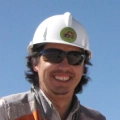 contractor worker smile to camer